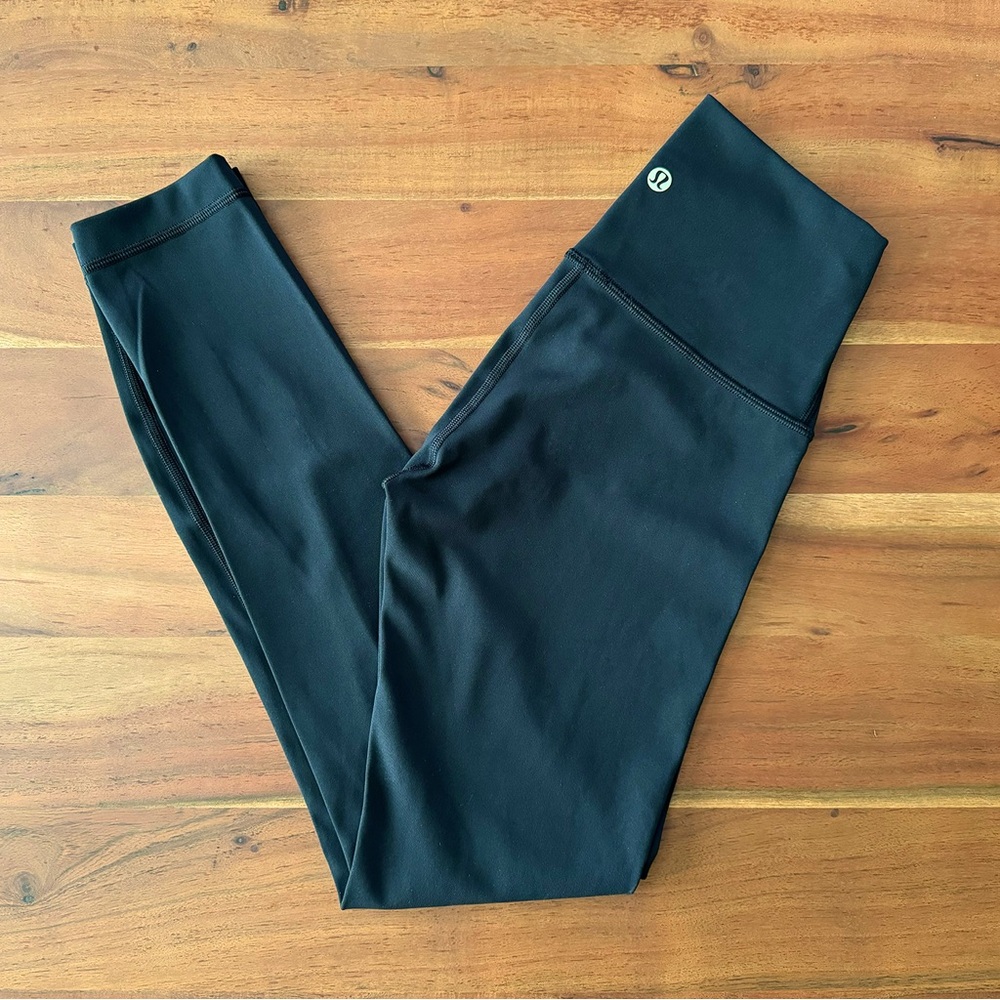 Lululemon Wunder Under 25in HR Luxtreme Leggings Black Size 2